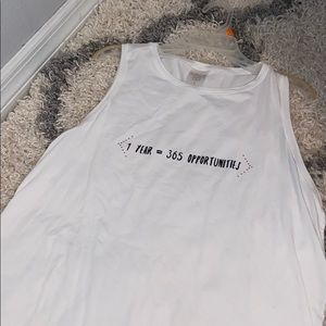 CALIA NWOT white tank top!